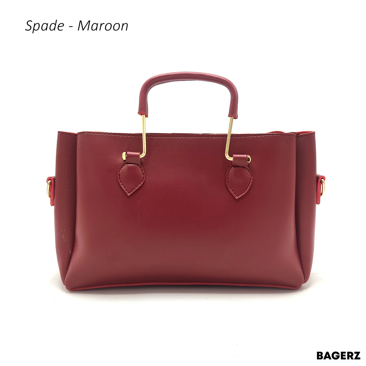 Spade - Maroon