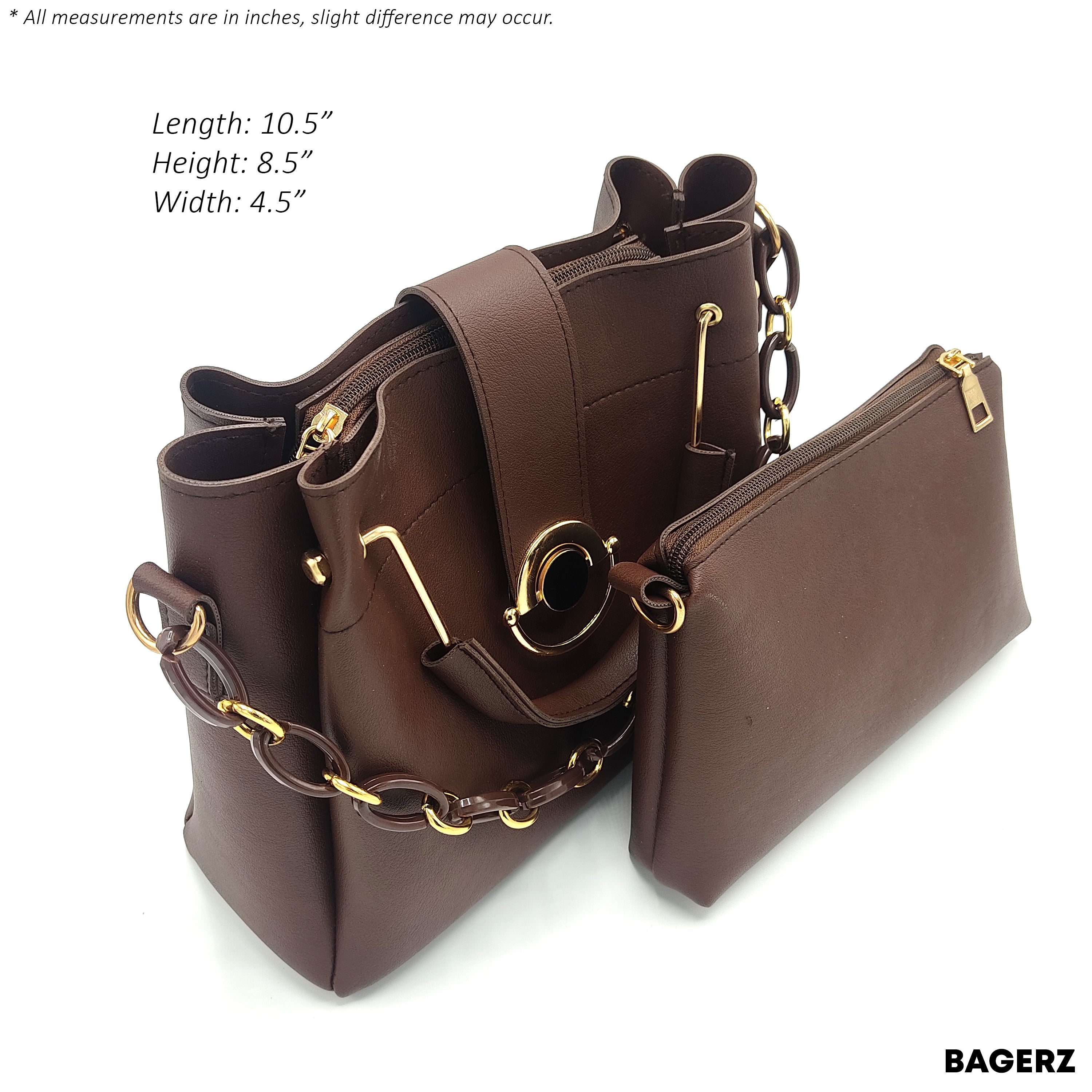 Flap Nude - Chocolate Brown