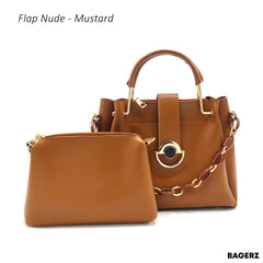 Flap Nude - Mustard Brown