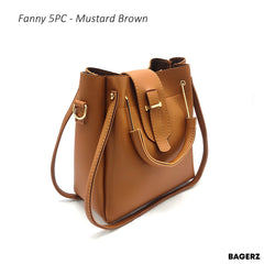 Fanny 5PC - Mustard Brown