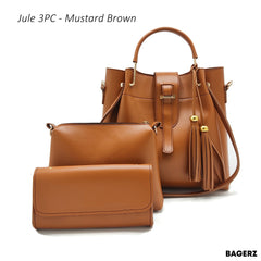 Jule 3PC - Mustard Brown