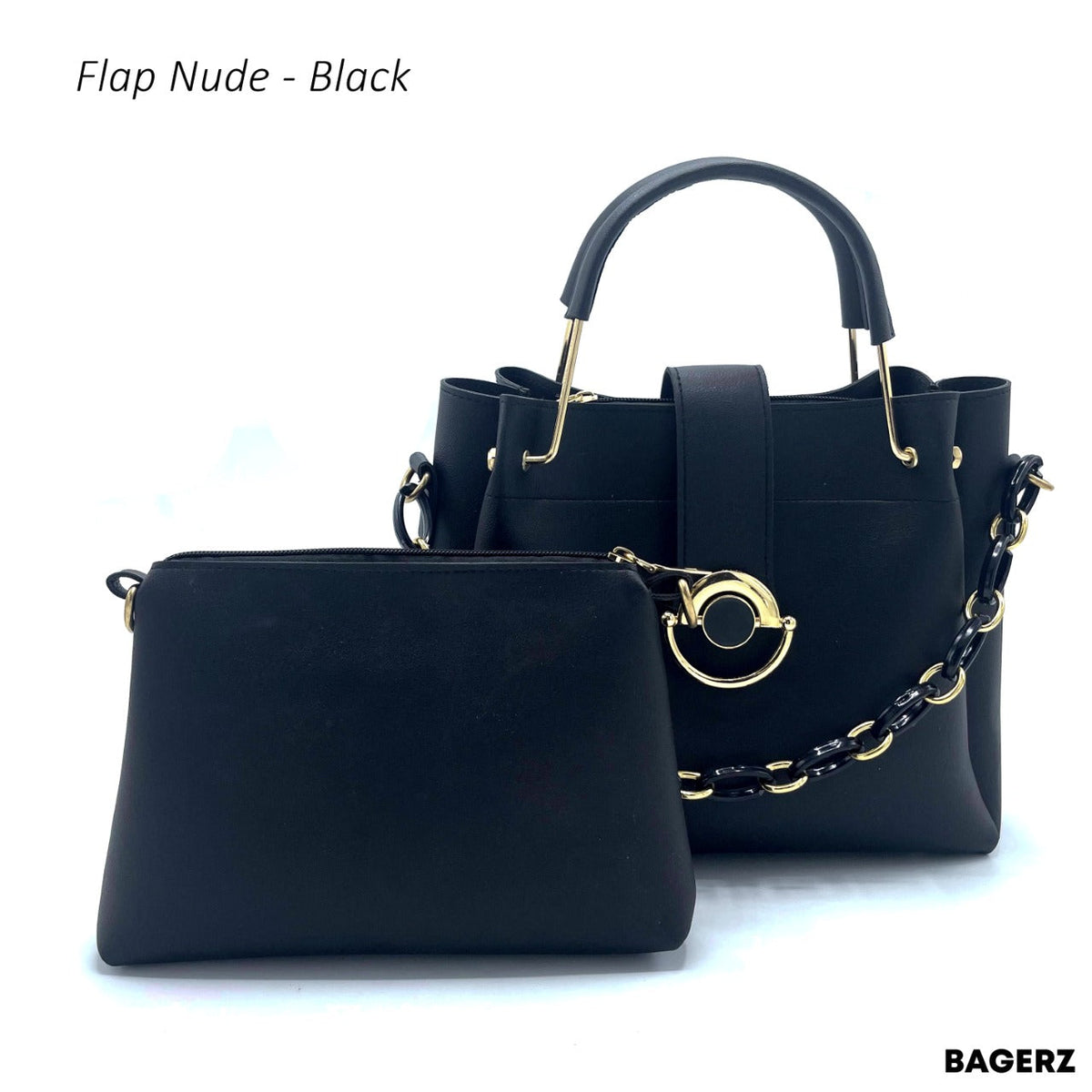 Flap Nude - Black